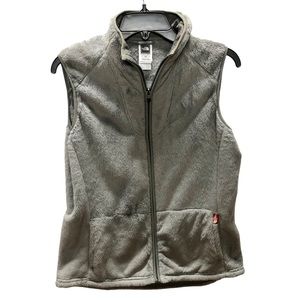 The North Face Women’s Gray Fleece Vest, Size Large